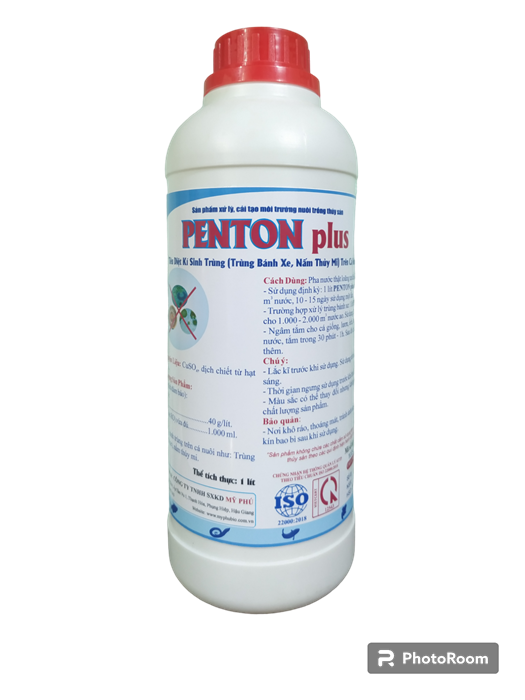 Penton plus 1 lít - Thuốc Thú Y Thủy Sản Mỹ Phú - Công Ty TNHH Sản Xuất Kinh Doanh Mỹ Phú